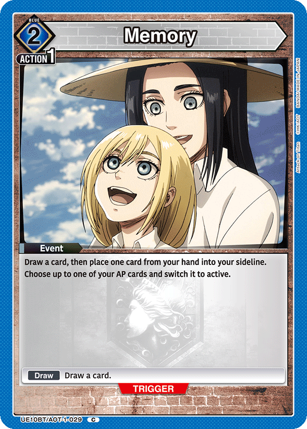 Memory UE10BT/AOT-1-029