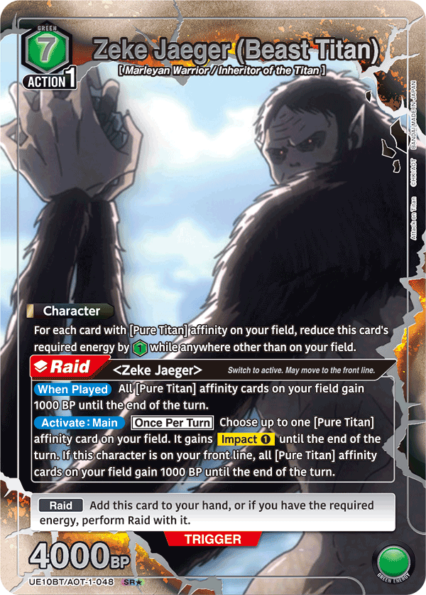 UE10BT/AOT-1-048 Zeke Jaeger (Beast Titan) UE10BT/AOT-1-048_p1