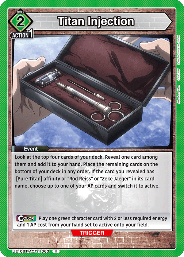 Titan Injection UE10BT/AOT-1-063