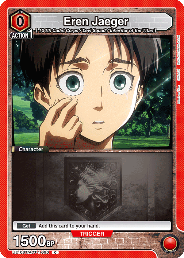 Eren Jaeger UE10ST/AOT-1-090