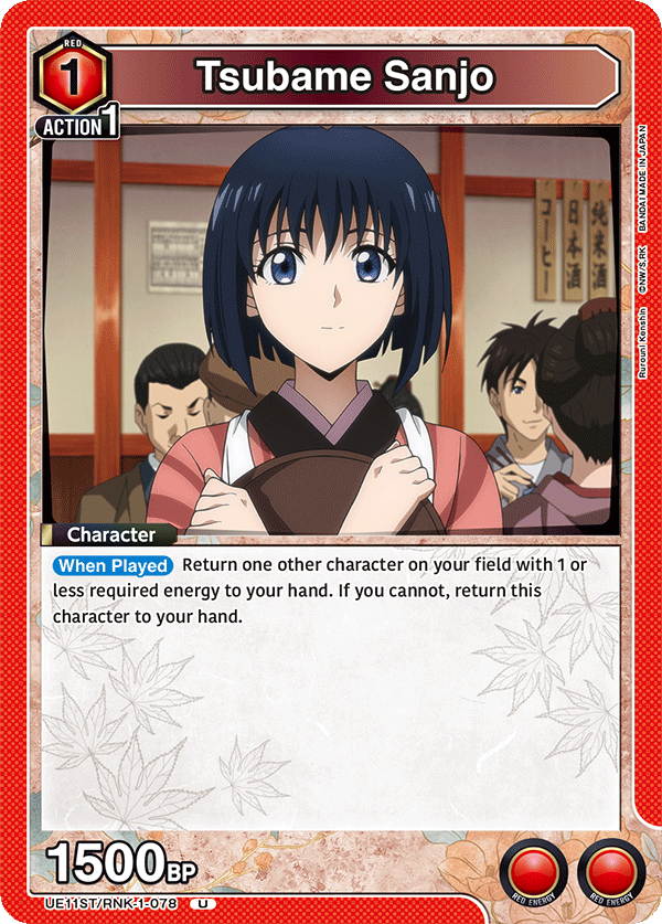 Tsubame Sanjo UE11ST/RNK-1-078