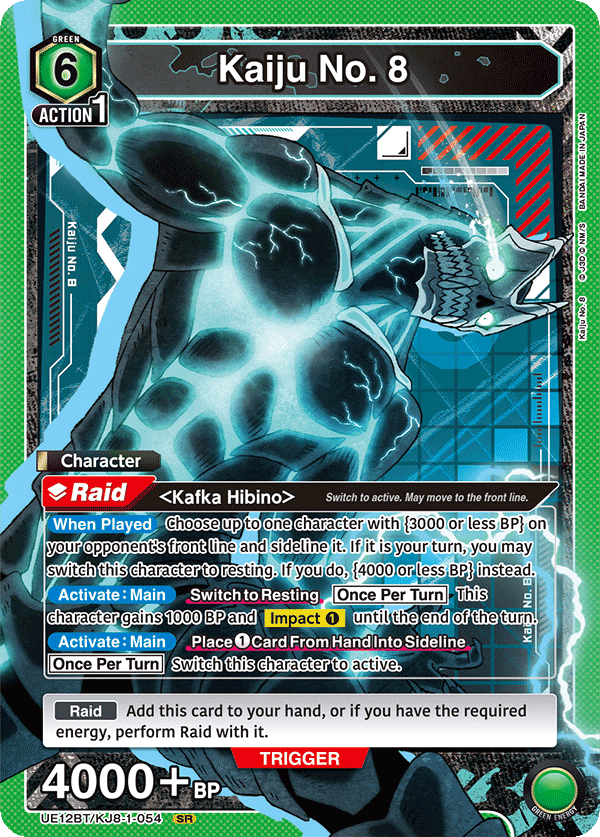 Kaiju No. 8 UE12BT/KJ8-1-054