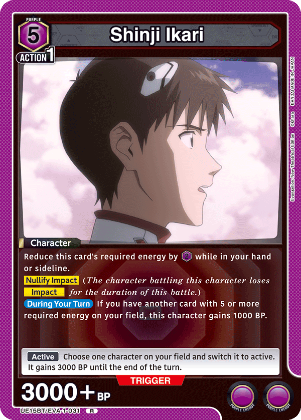 Shinji Ikari UE15BT/EVA-1-031