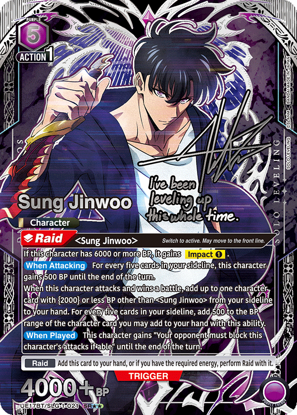 UE17BT/SLG-1-021 Sung Jinwoo UE17BT/SLG-1-021_p1