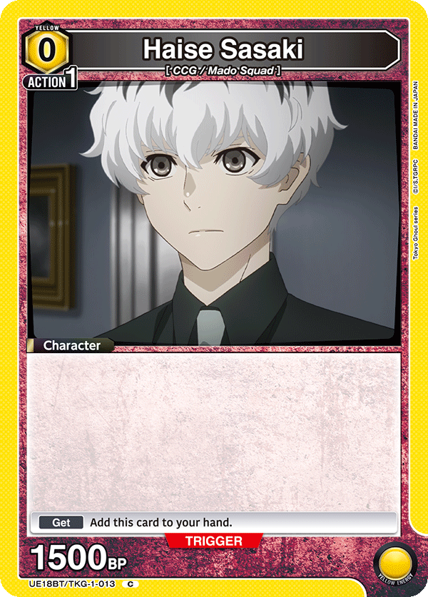 Haise Sasaki UE18BT/TKG-1-013