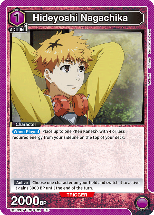 Hideyoshi Nagachika UE18ST/TKG-1-105