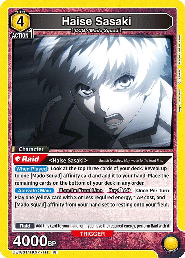 Haise Sasaki UE18ST/TKG-1-111