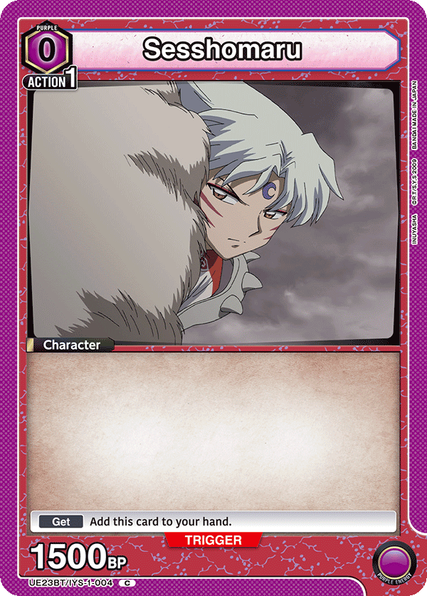 Sesshomaru UE23BT/IYS-1-004