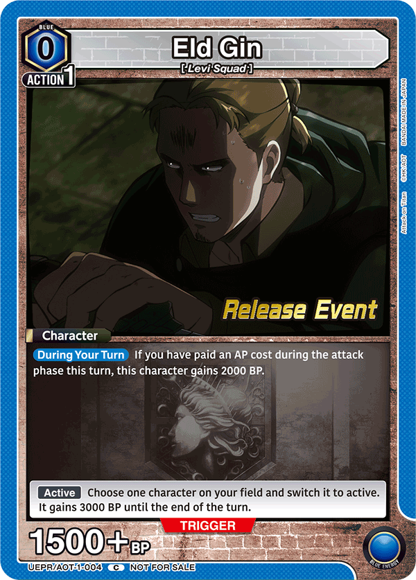 Eld Gin UEPR/AOT-1-004