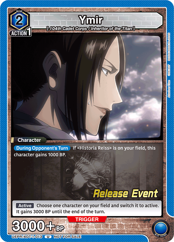 Ymir UEPR/AOT-1-013