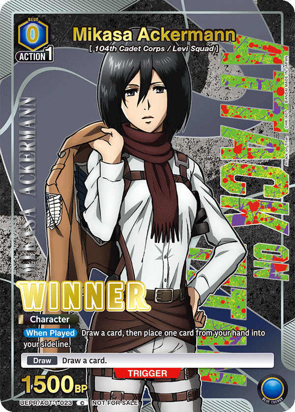 UEPR/AOT-1-023 Mikasa Ackermann UEPR/AOT-1-023_p1