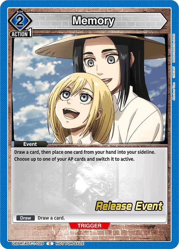 Memory UEPR/AOT-1-029