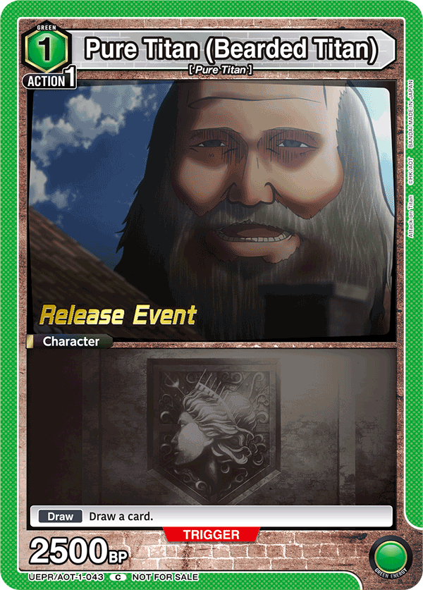 Pure Titan (Bearded Titan) UEPR/AOT-1-043
