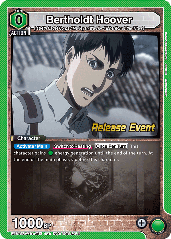Bertholdt Hoover UEPR/AOT-1-054