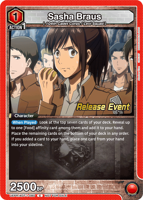 Sasha Braus UEPR/AOT-1-080