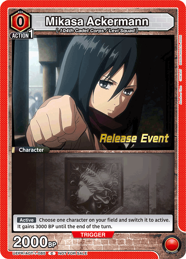 Mikasa Ackermann UEPR/AOT-1-085