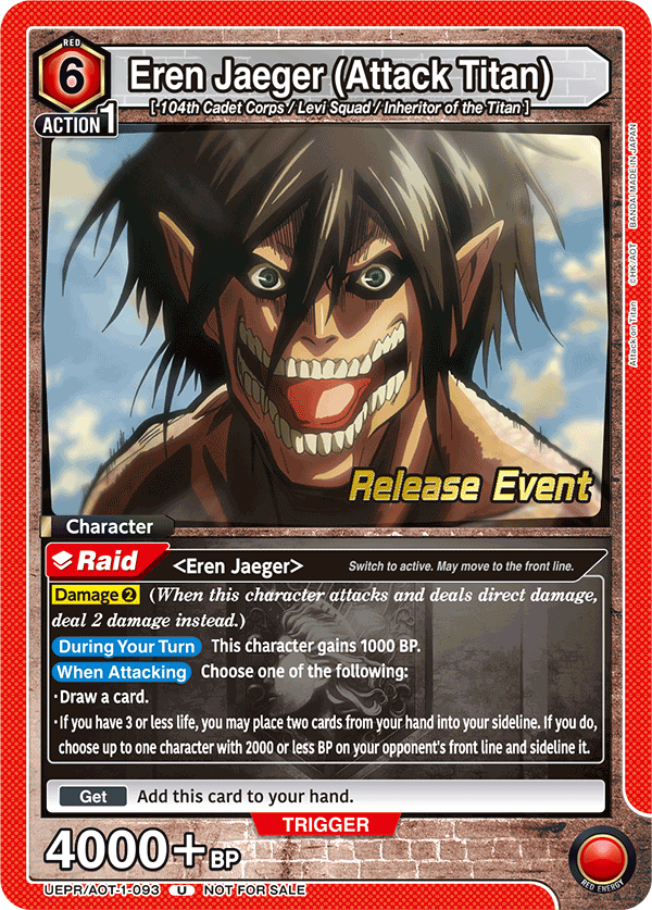 Eren Jaeger (Attack Titan) UEPR/AOT-1-093