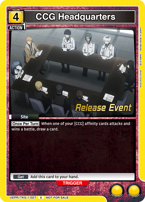 CCG Headquarters UEPR/TKG-1-027