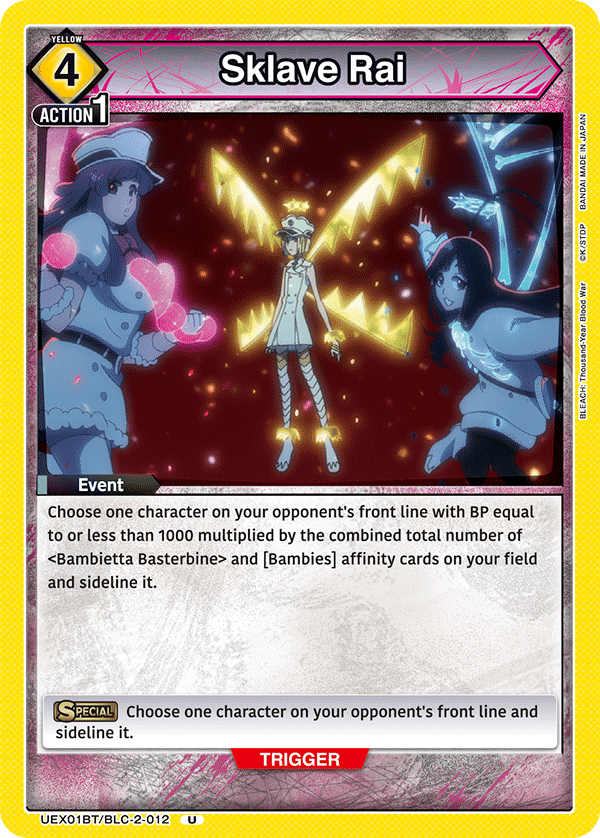Sklave Rai UEX01BT/BLC-2-012