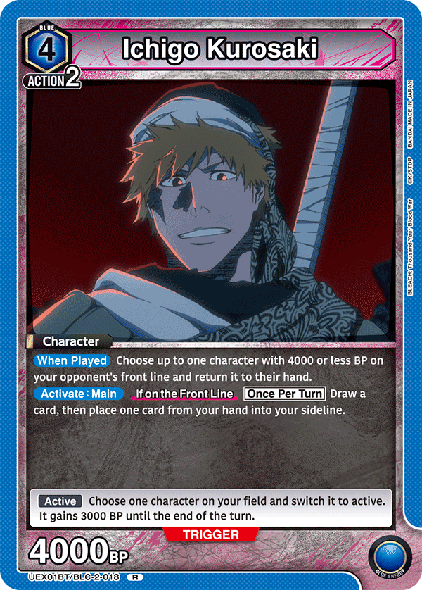 Ichigo Kurosaki UEX01BT/BLC-2-018