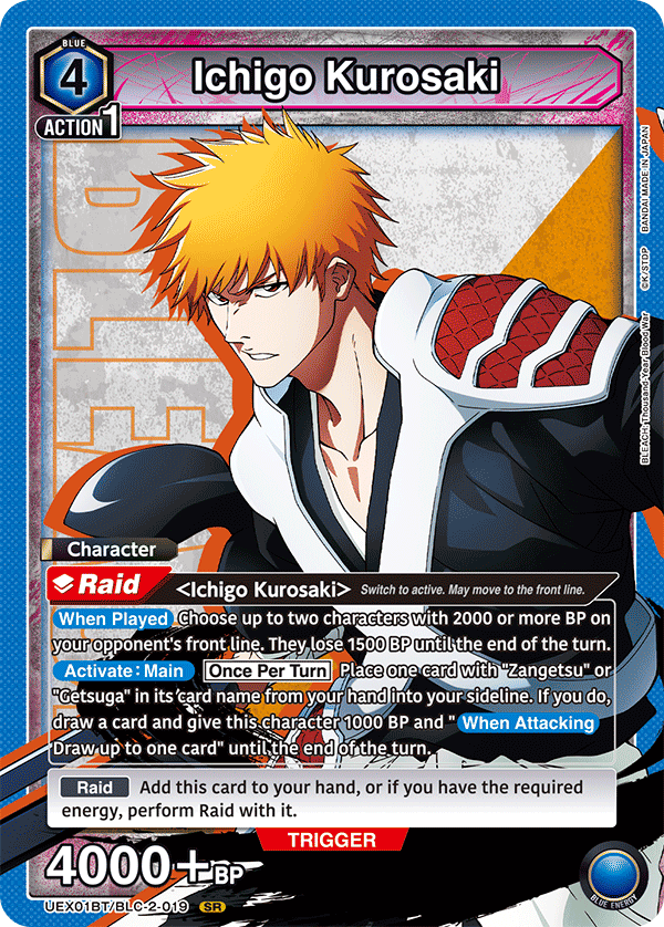 Ichigo Kurosaki UEX01BT/BLC-2-019