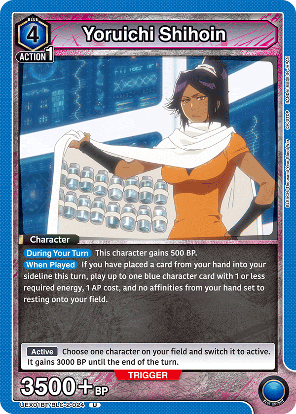 Yoruichi Shihoin UEX01BT/BLC-2-024