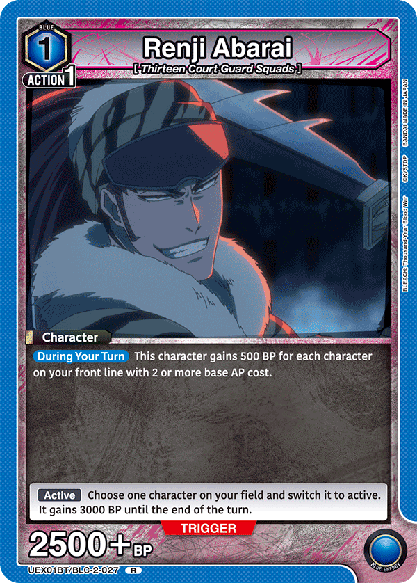 Renji Abarai UEX01BT/BLC-2-027