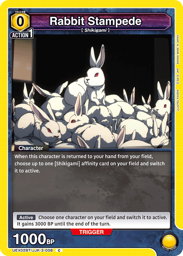 Rabbit Stampede UEX02BT/JJK-3-008