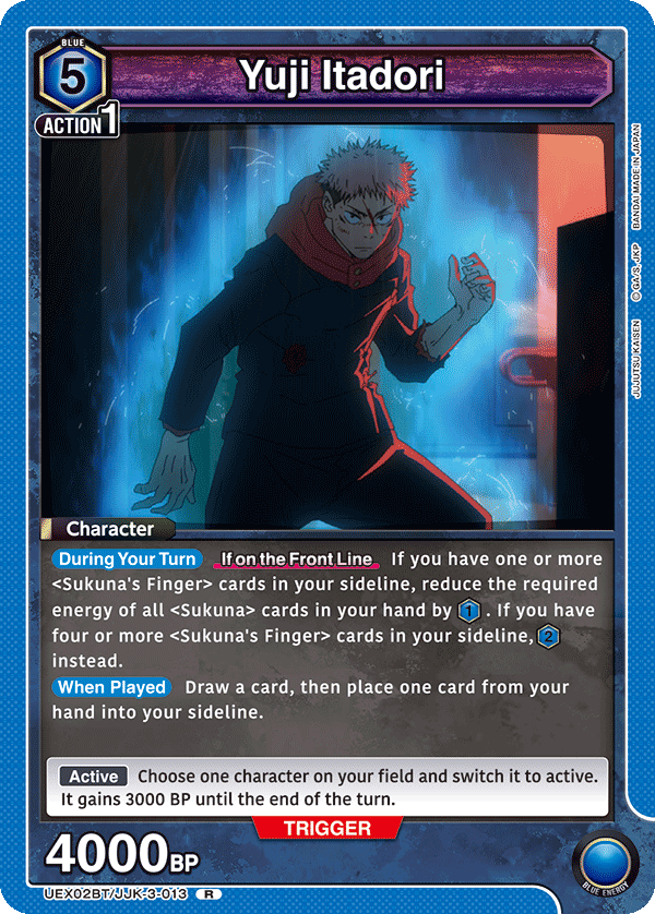 Yuji Itadori UEX02BT/JJK-3-013