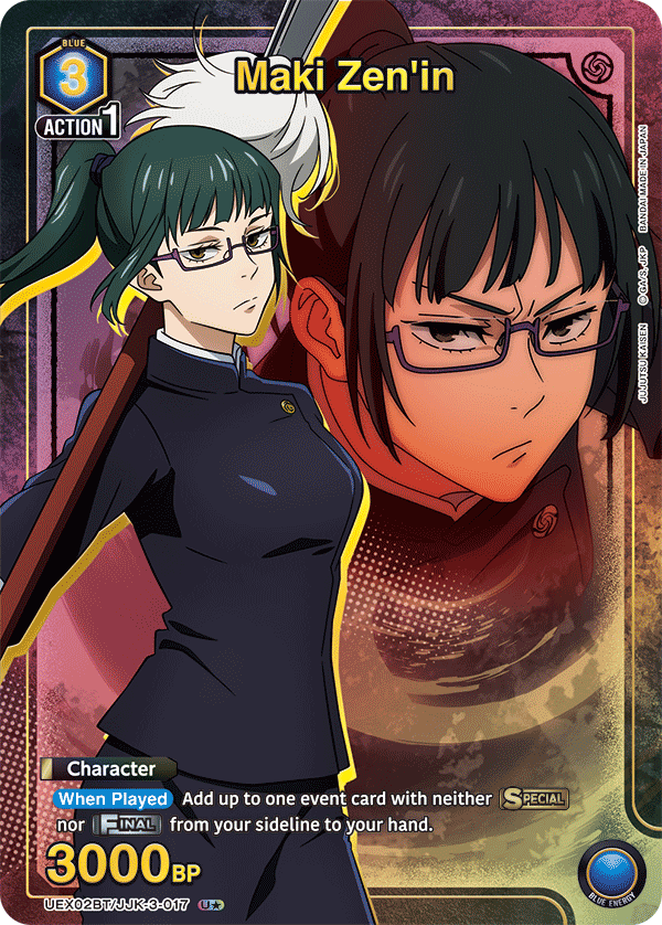 UEX02BT/JJK-3-017 Maki Zen'in UEX02BT/JJK-3-017_p1
