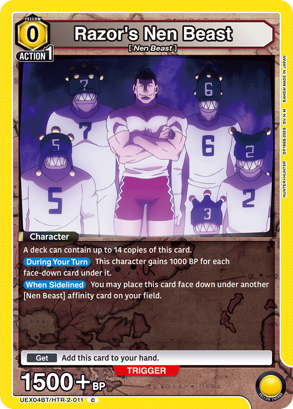 Razor's Nen Beast UEX04BT/HTR-2-011