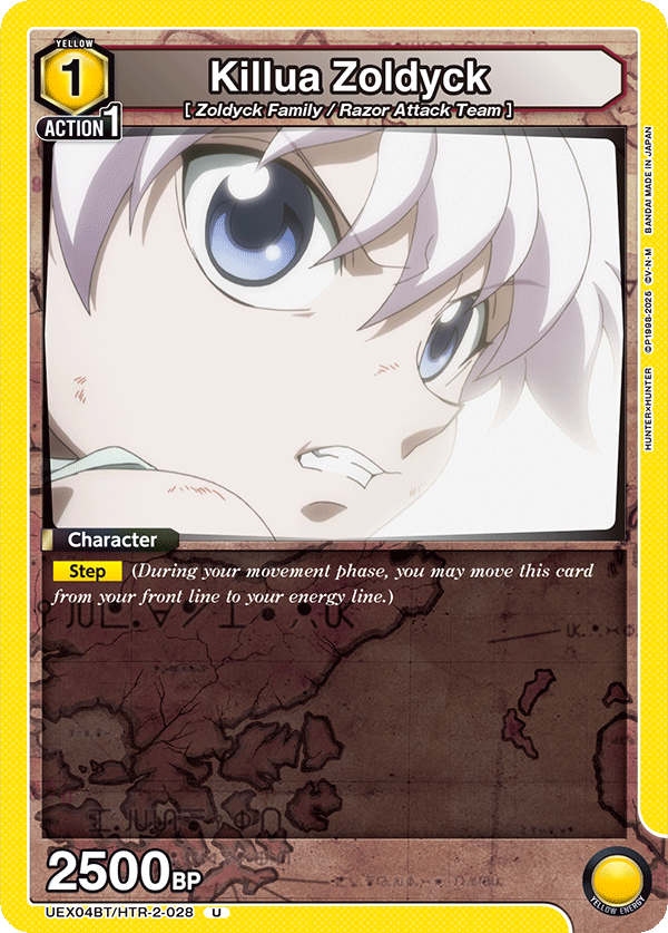 Killua Zoldyck UEX04BT/HTR-2-028
