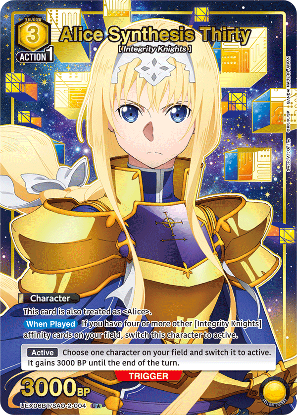 UEX06BT/SAO-2-004 Alice Synthesis Thirty UEX06BT/SAO-2-004_p1