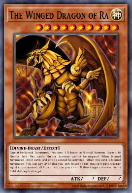 The Winged Dragon of Ra TN19-EN009