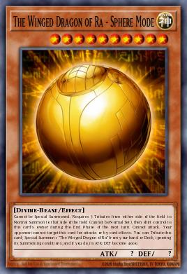 The Winged Dragon of Ra - Sphere Mode CIBR-ENSE2