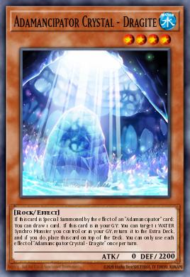 Adamancipator Crystal - Dragite SESL-EN006