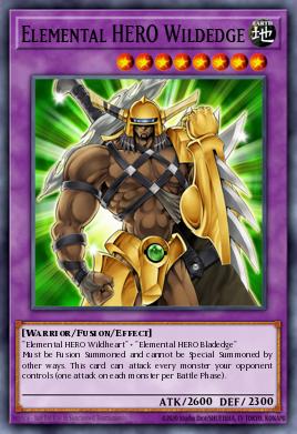 Elemental HERO Wildedge DP03-EN010