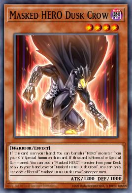 Masked HERO Dusk Crow MZMU-EN014