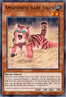 Amazoness Baby Tiger LDS1-EN023