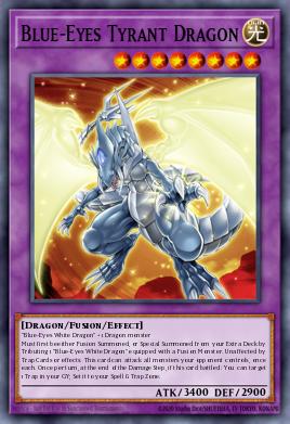 Blue-Eyes Tyrant Dragon SDWD-EN037