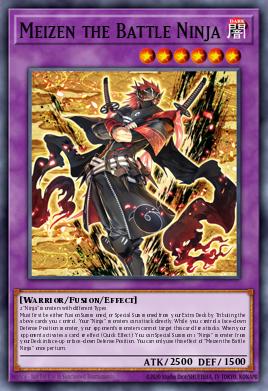 Meizen the Battle Ninja DABL-EN040