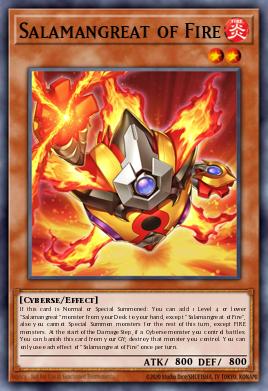 Salamangreat of Fire LD10-EN001