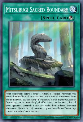 Mitsurugi Sacred Boundary L26D-ENM18