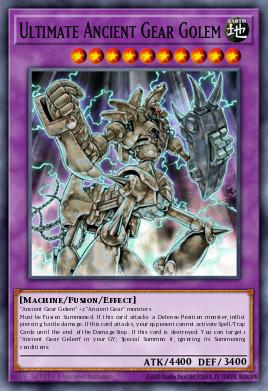 Ultimate Ancient Gear Golem OP05-EN009