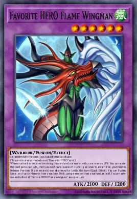 Favorite HERO Flame Wingman MAMO-EN005