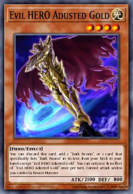 Evil HERO Adusted Gold LDS3-EN025