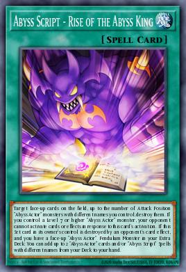 Abyss Script - Rise of the Abyss King DESO-EN027
