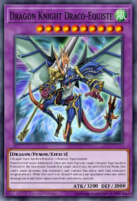 Dragon Knight Draco-Equiste DP10-EN016