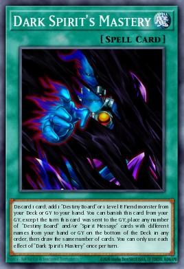Dark Spirit's Mastery LDS3-EN017