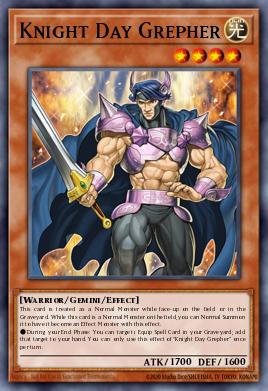 Knight Day Grepher NKRT-EN015